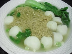 fishball noodle soup
